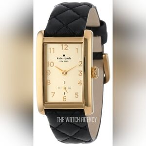 Kate Spade Watch, Black and Gold, New With Tags